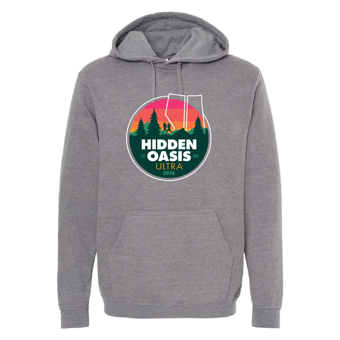 Hidden Oasis Unisex Pullover Hoodie (HOT001-3320)