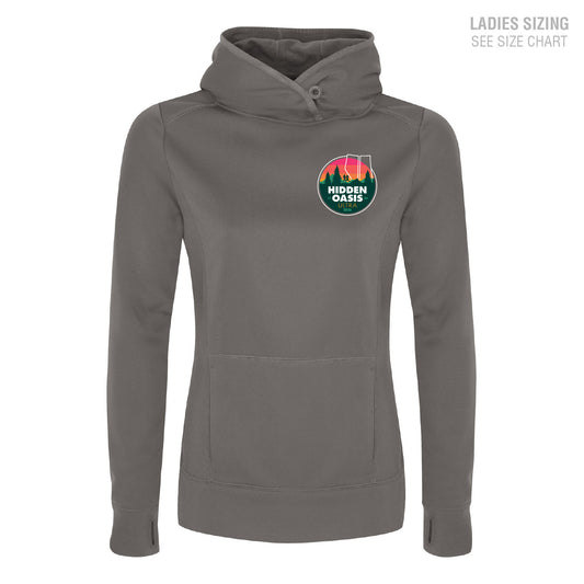 Hidden Oasis Ladies Performance Pullover Hoodie (HOT002-L2005)