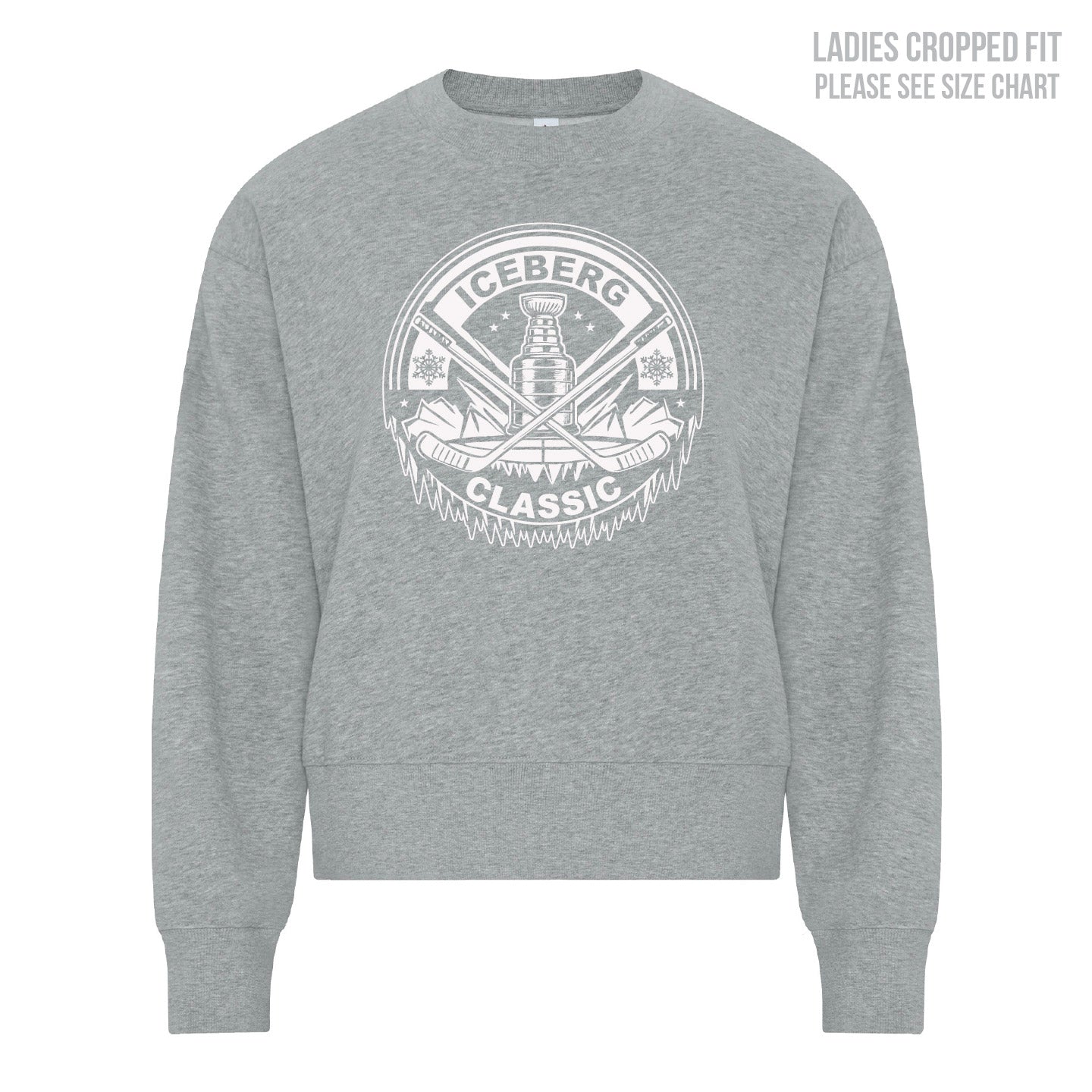 Iceberg Classic LADIES Cropped Sweatshirt (ICEBT001-KOI2240L)