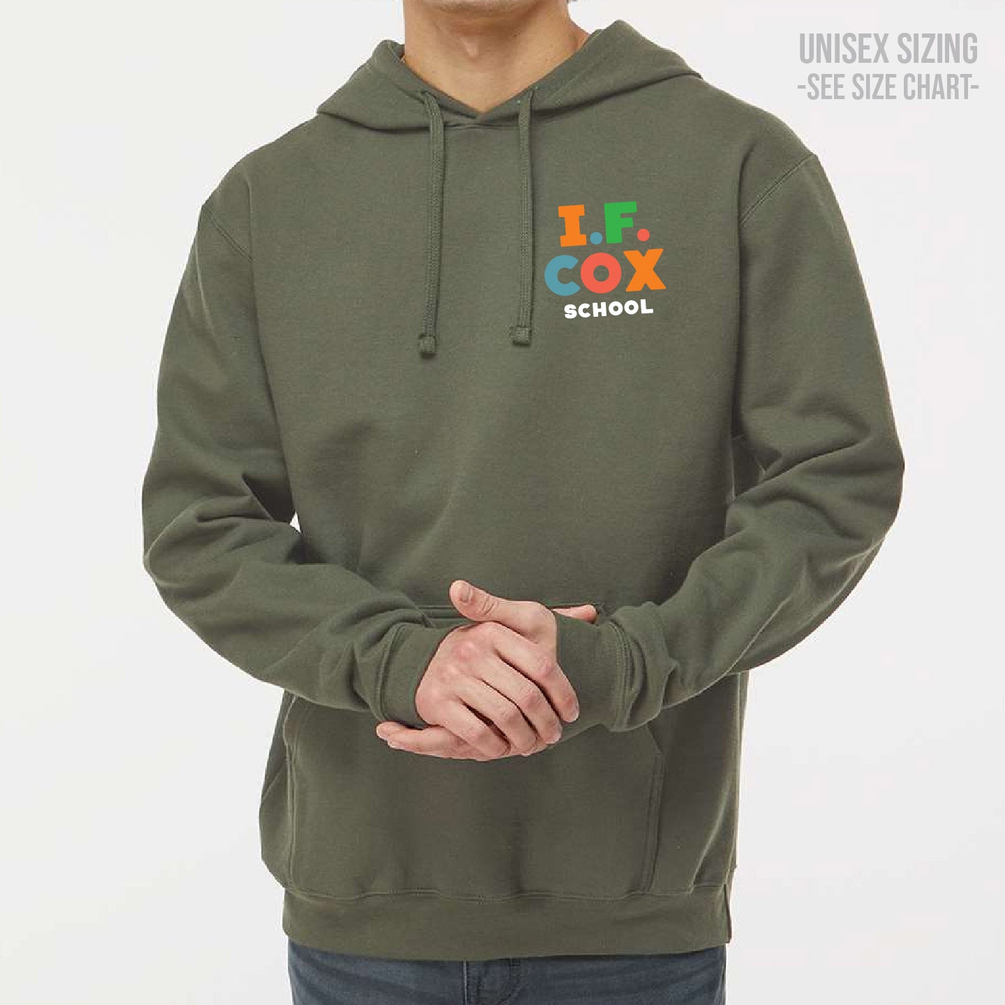I.F. Cox/Kindercare Unisex Pullover Hoodie (KINDT005/003-3320)
