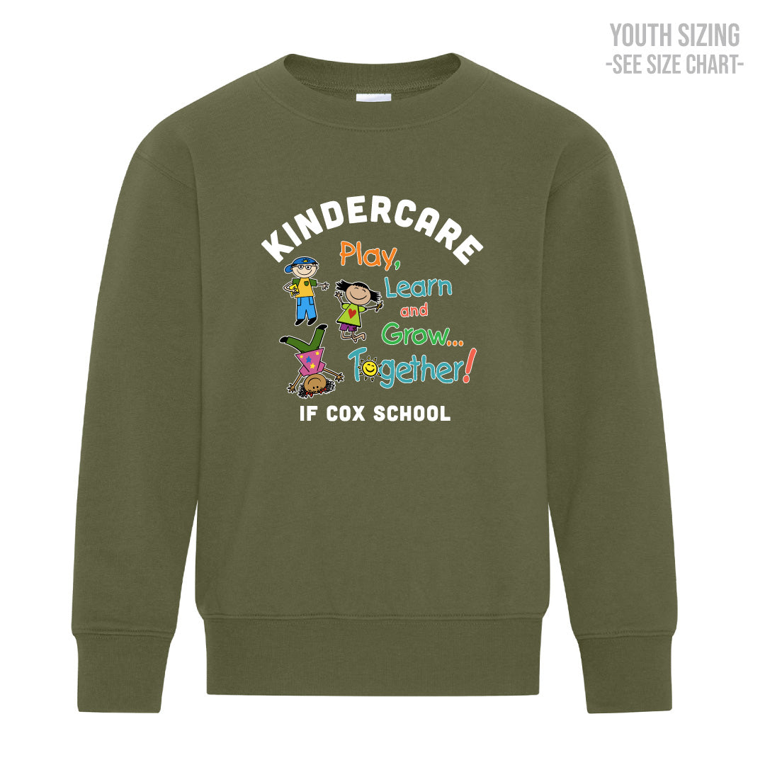 Kindercare YOUTH Crewneck Sweatshirt (KINDT002-Y2400)
