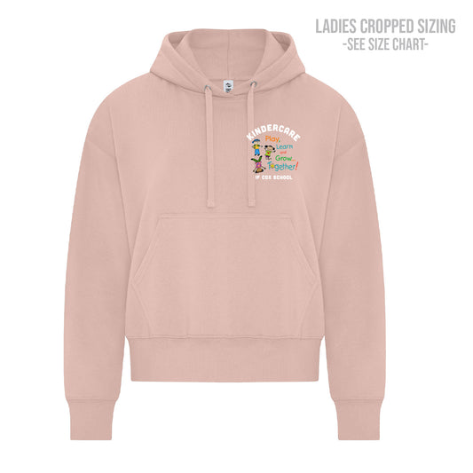 Kindercare LADIES Cropped Hoodie (KINDT004-KOI2250L)