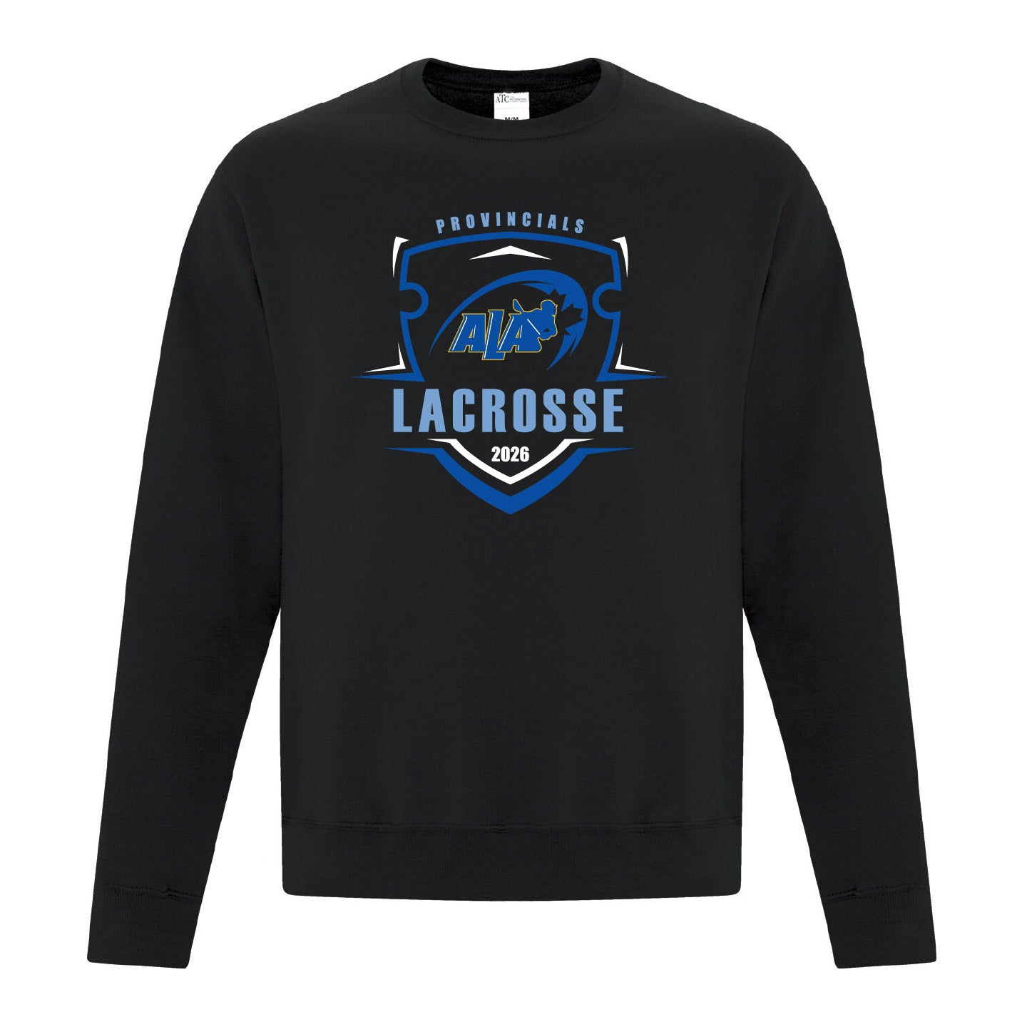 Lacrosse Provincials ADULT Crewneck Sweatshirt (LCPRT001-F2400)