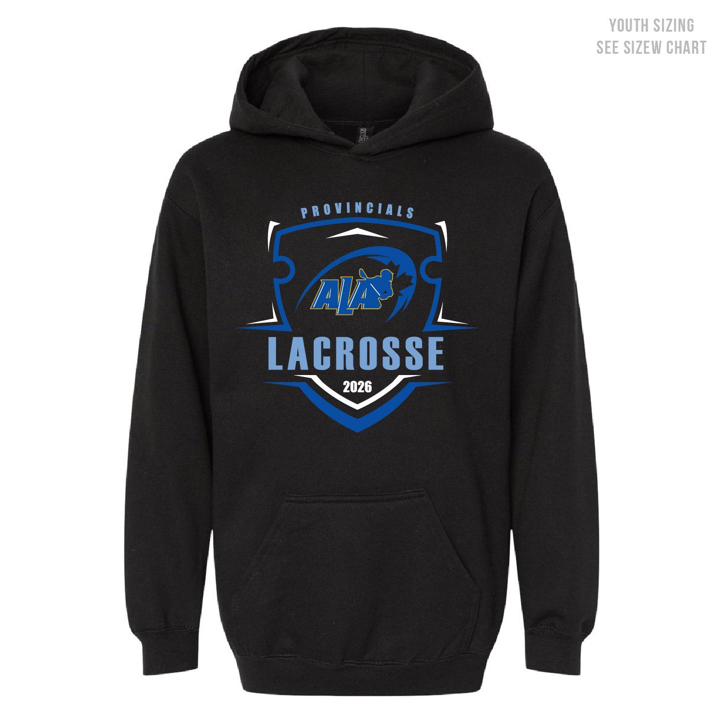 Lacrosse Provincials YOUTH Pullover Hoodie (LCPRT001-3322)