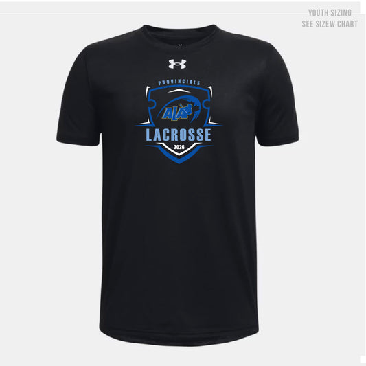 Lacrosse Provincials YOUTH UA Performance T-Shirt (LCPRT002-1377487)