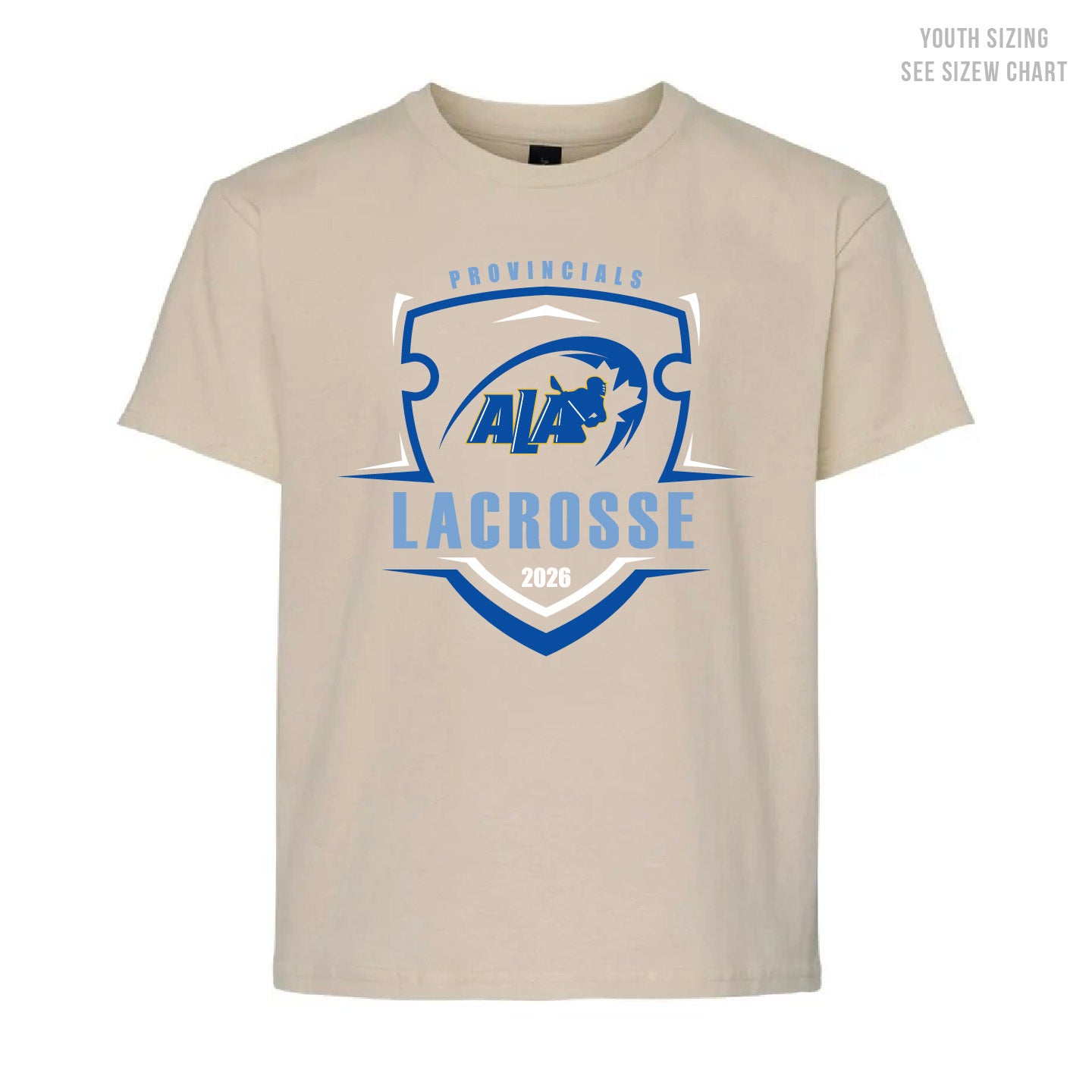 Lacrosse Provincials YOUTH T-Shirt (LCPRT001-64000B)