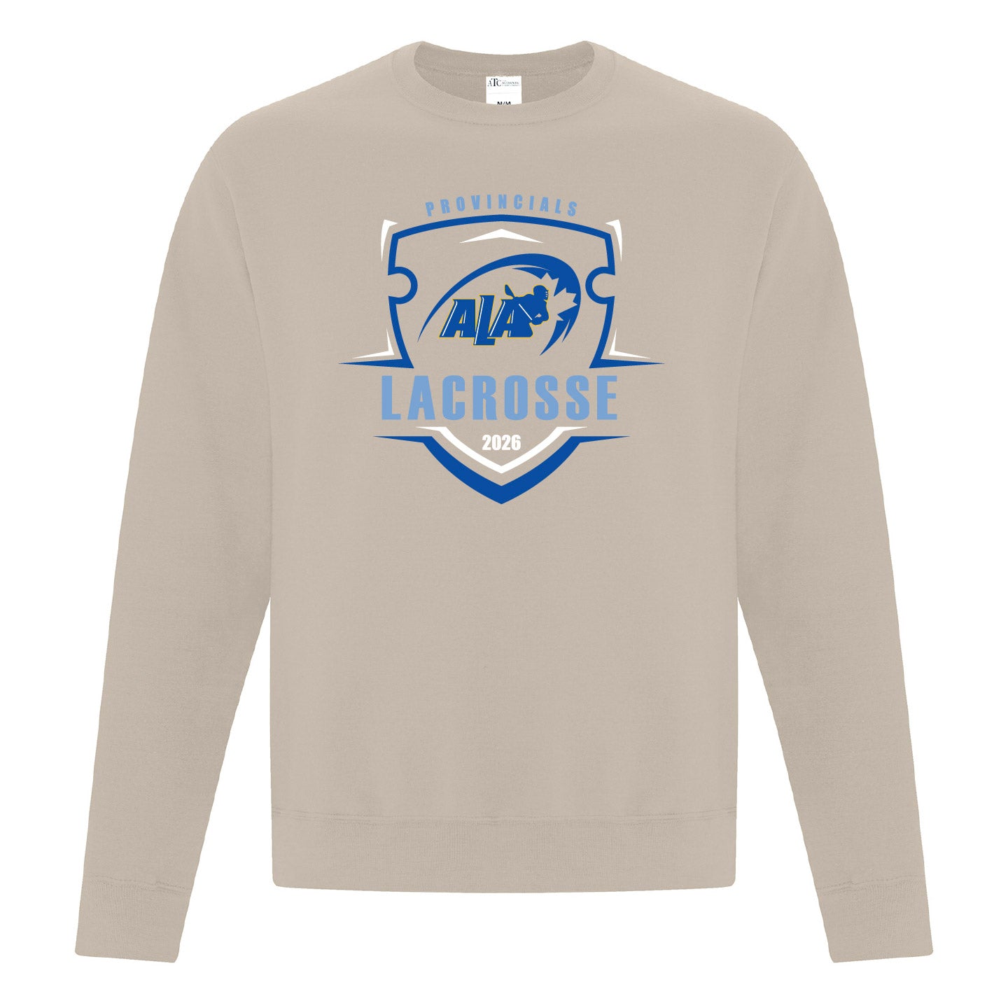 Lacrosse Provincials ADULT Crewneck Sweatshirt (LCPRT001-F2400)