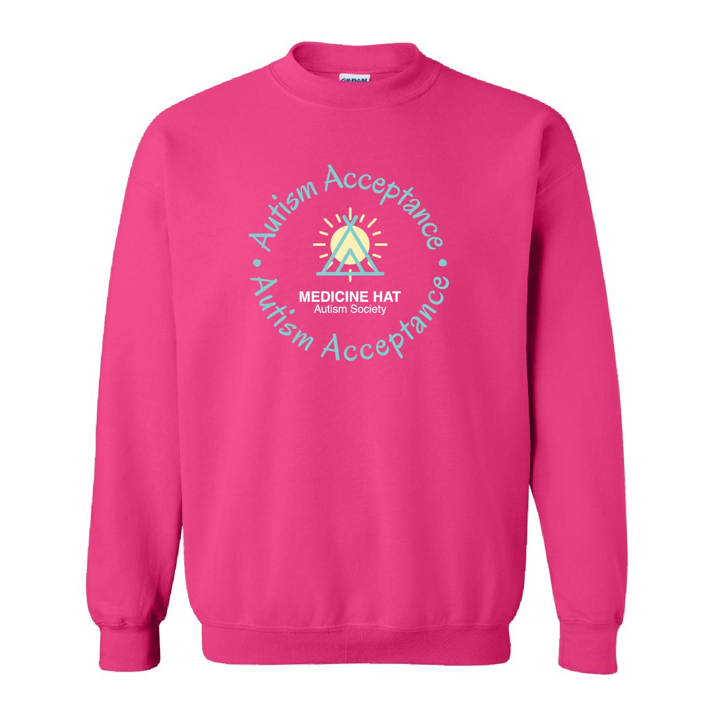 MH Autism Society Adult Crewneck Sweatshirt (MHAST005/006-18000)