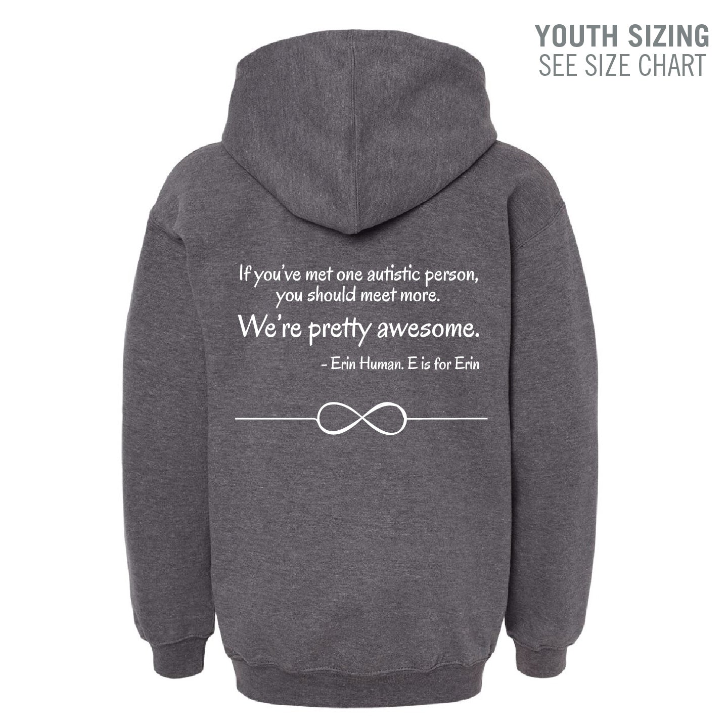 MH Autism YOUTH Pullover Hoodie (MHAST005/006-3322)