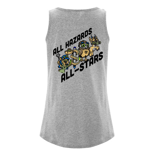 All Hazards Ladies Racerback Triblend Tank (HAZT001/002-KOI8055L)