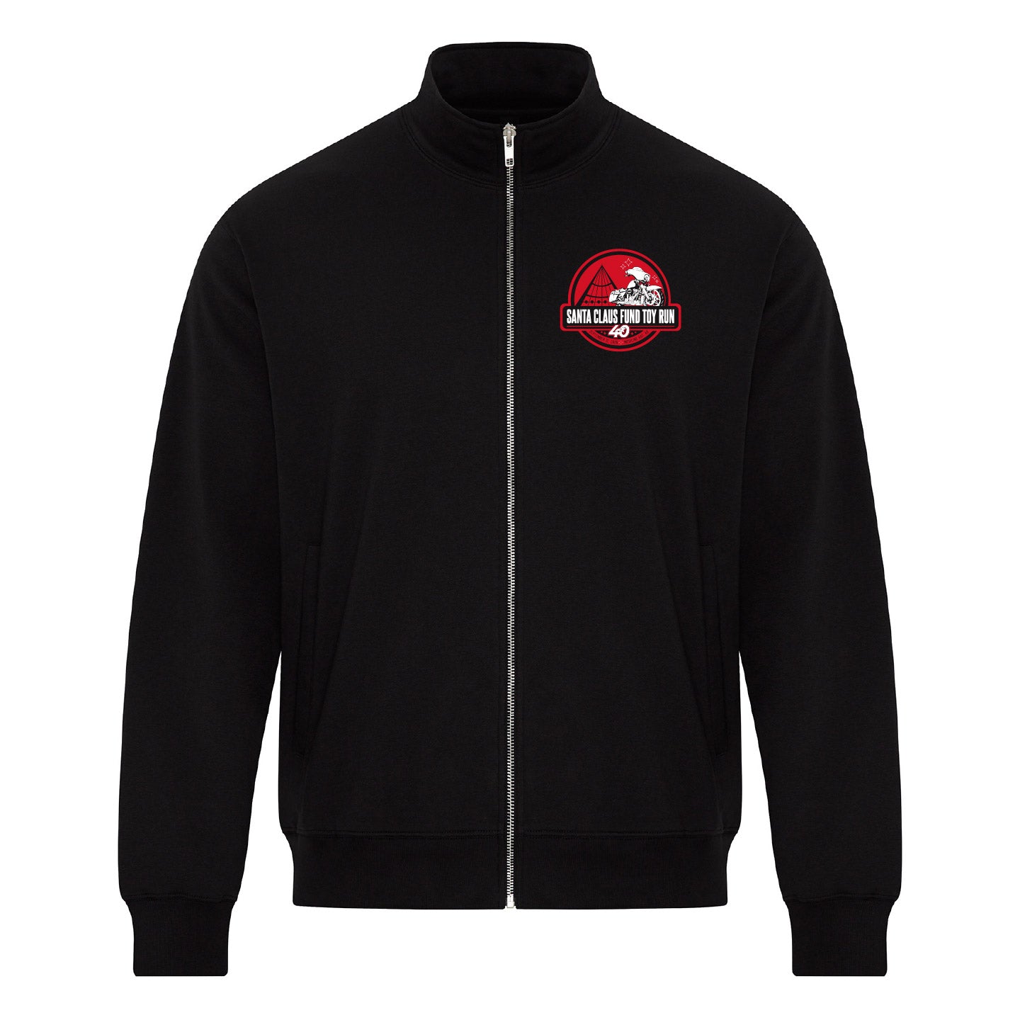 Santa Claus Fund Toy Run Unisex Zip Up Fleece Jacket (SCTRT001/002-KOI2275)