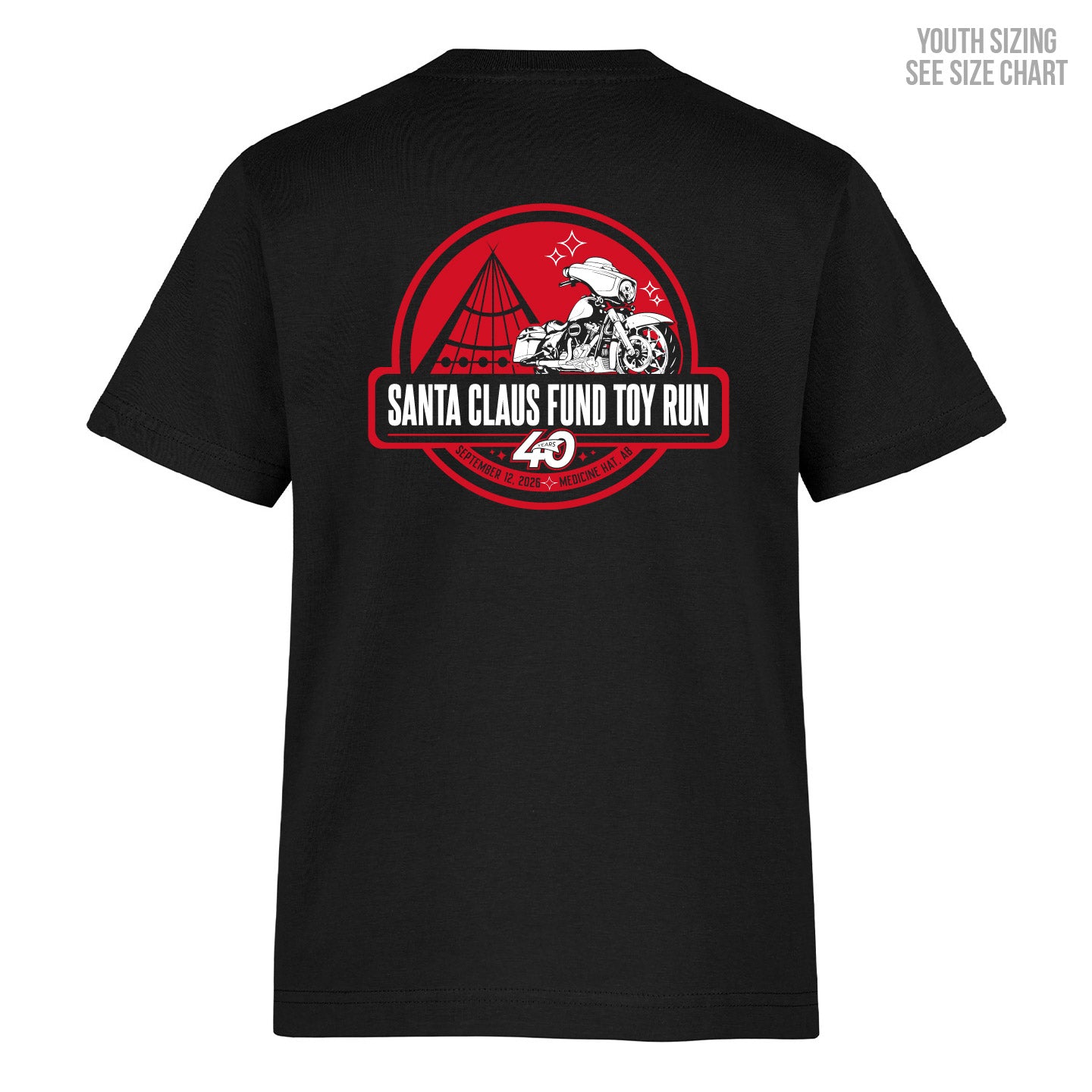 Santa Claus Fund Toy Run YOUTH T-Shirt (SCTRT003/004-24EVERY)