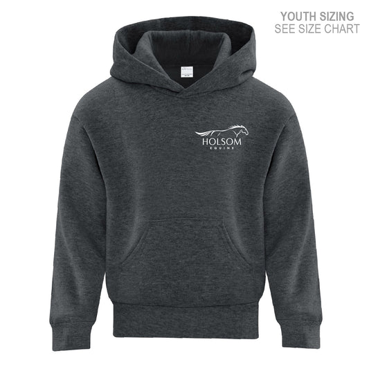 Holsom Equine YOUTH Pullover Hoodie (HEQT001-Y2500)