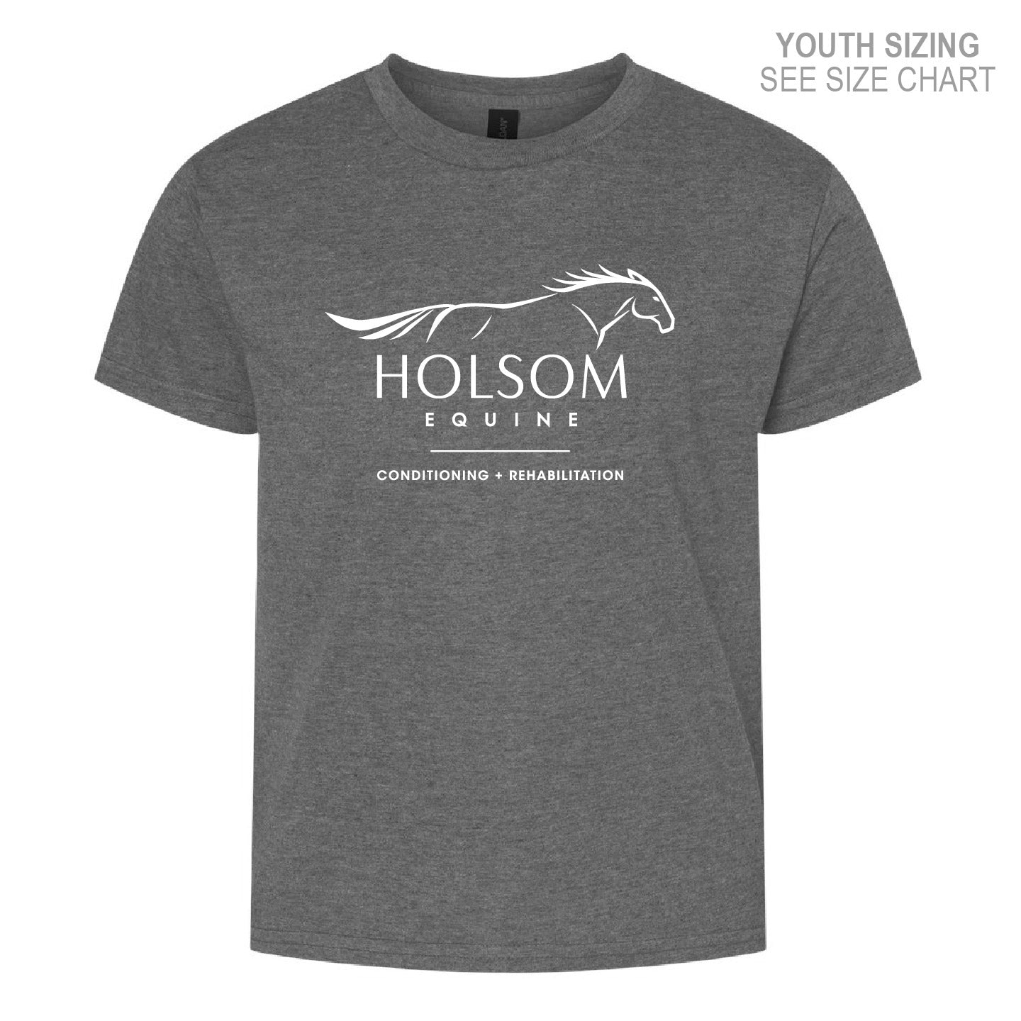 Holsom Equine YOUTH T-Shirt (HEQT003-64000B)