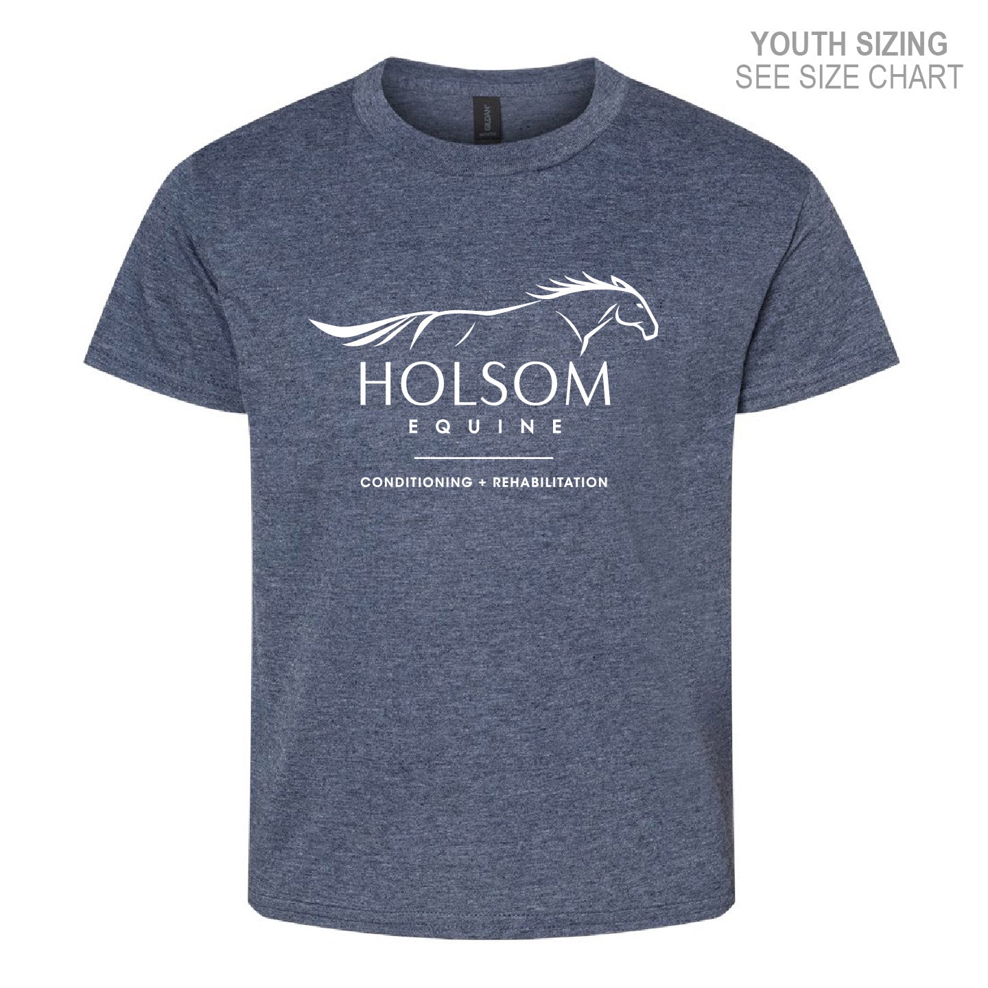 Holsom Equine YOUTH T-Shirt (HEQT003-64000B)