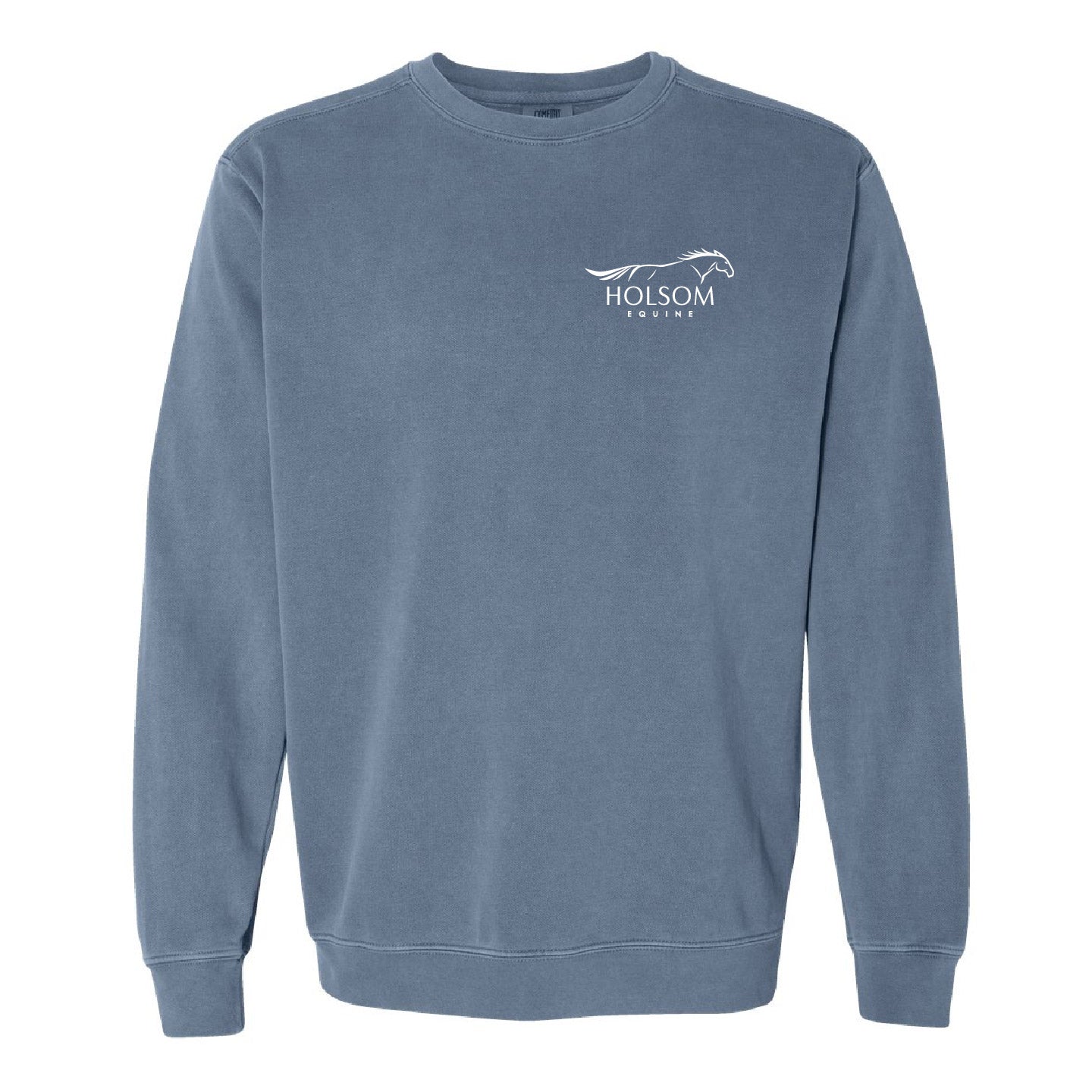 Holsom Equine UNISEX LC Pigment Dyed Retro Crewneck (HEQT001-1566)