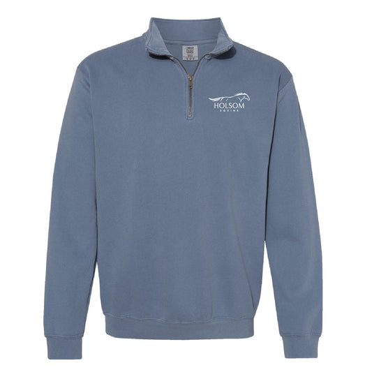 Holsom Equine UNISEX Pigment Dyed 1/4 Zip (HEQT001-1580)