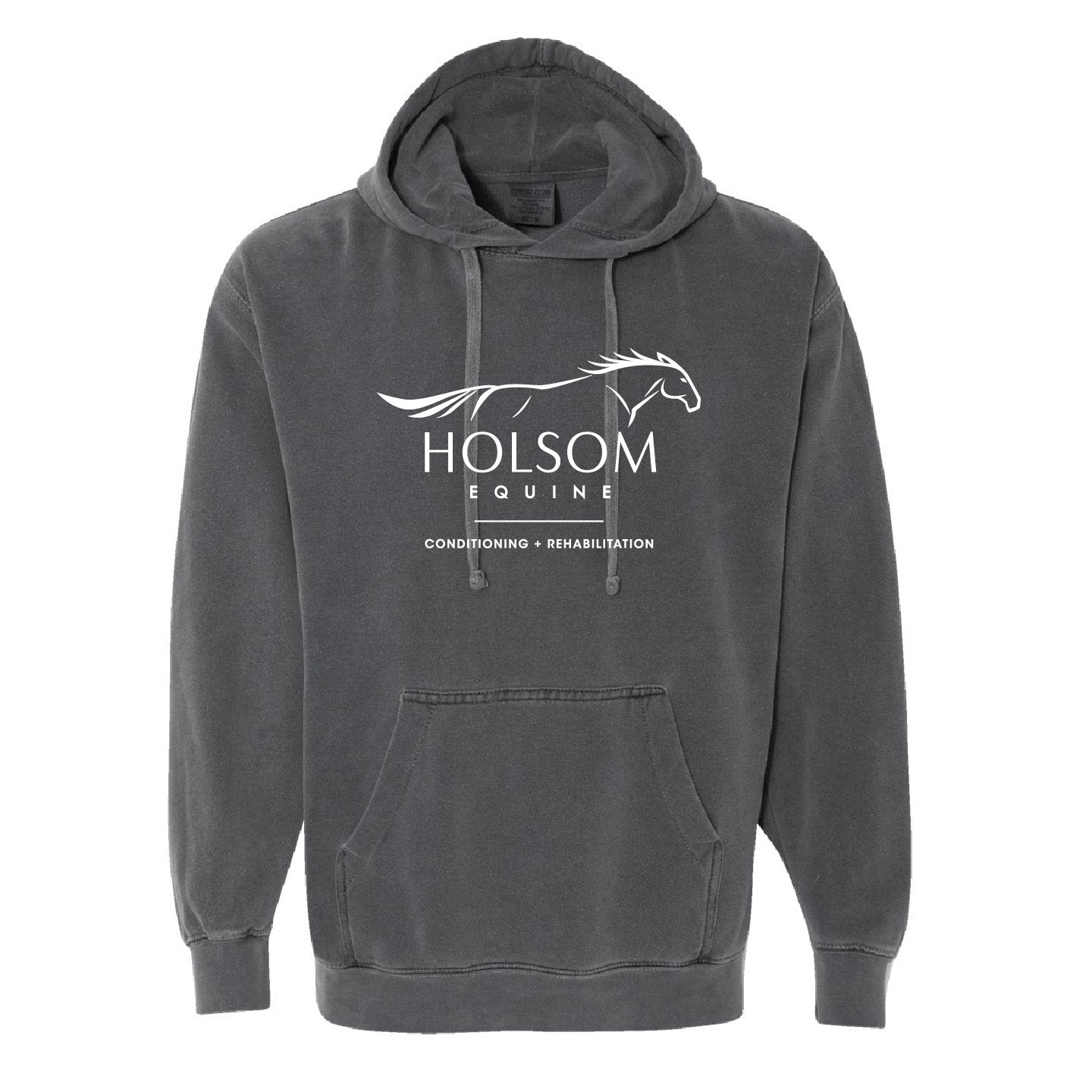 Holsom Equine Premium Pigment Dyed Unisex Hoodie (HEQT002-1567)