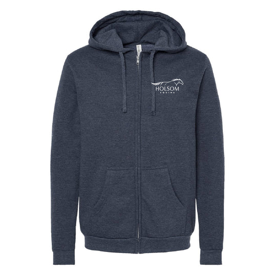 Holsom Equine Unisex Zip Hoodie (HEQT001-3331)