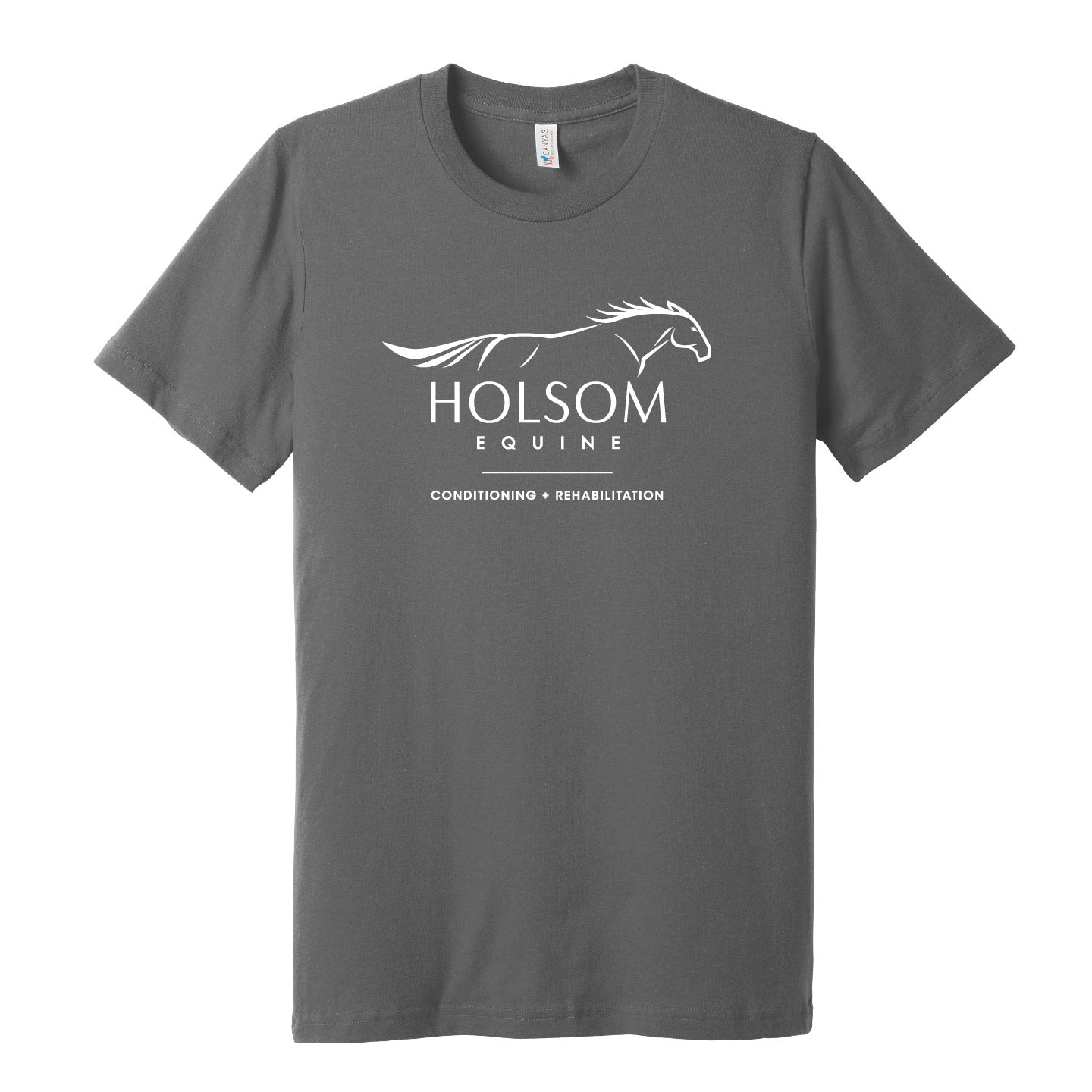 Holsom Equine Ringspun Unisex T-Shirt (HEQT002-64000)