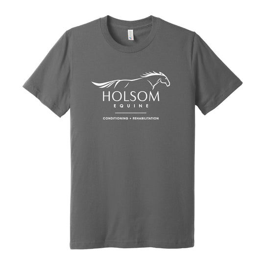 Holsom Equine Ringspun Unisex T-Shirt (HEQT002-64000)
