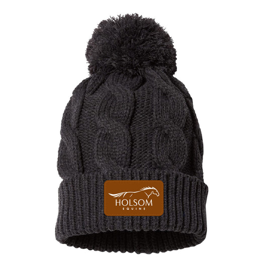 Holsom Equine Chunky Pom Pom Toque (HEQT004BP5-141R)