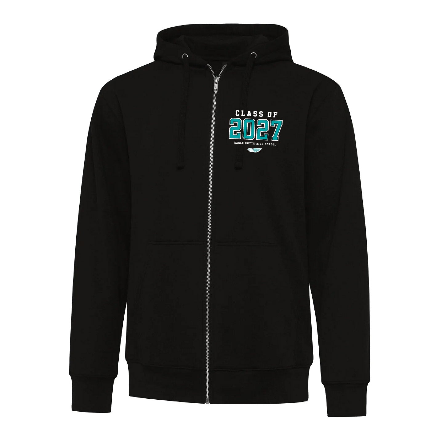 EBHS Grad 2027 Unisex Triblend Zip Hoodie (EBGR27T002-KOI2052)