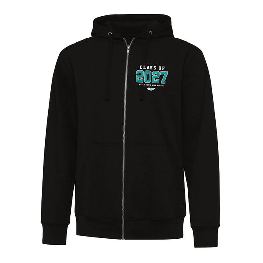 EBHS Grad 2027 Unisex Triblend Zip Hoodie (EBGR27T002-KOI2052)