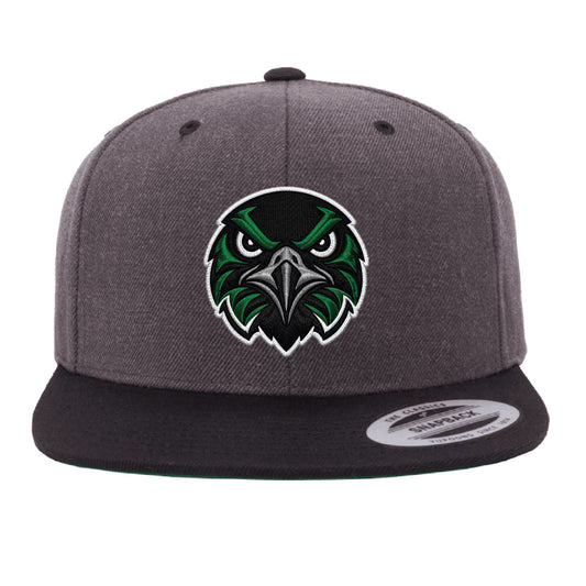 MHHS Basketball Embroidered Flat Brim Hat (MHHSBB26E001-6089M)