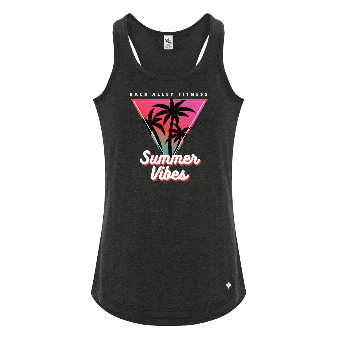 BAF Summer Vibes Ladies Racerback Triblend Tank (TVIBES-KOI8035L)