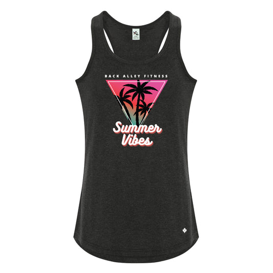 BAF Summer Vibes Ladies Racerback Triblend Tank (TVIBES-KOI8035L)