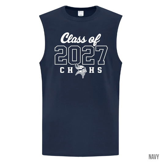 CHHS Grad 2027 Unisex Sleeveless T-Shirt (CHGRD27T001-ATC1002)