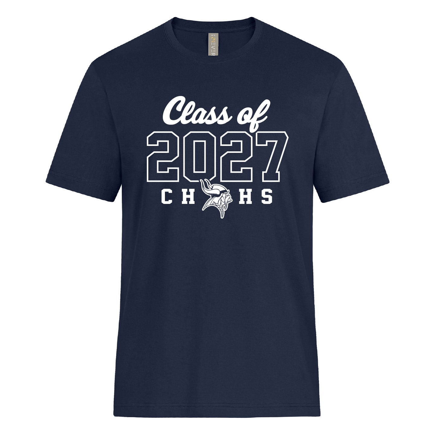 CHHS Grad 2027 Retro Dyed Unisex Ringspun T-Shirt (CHGRD27T001-1717)