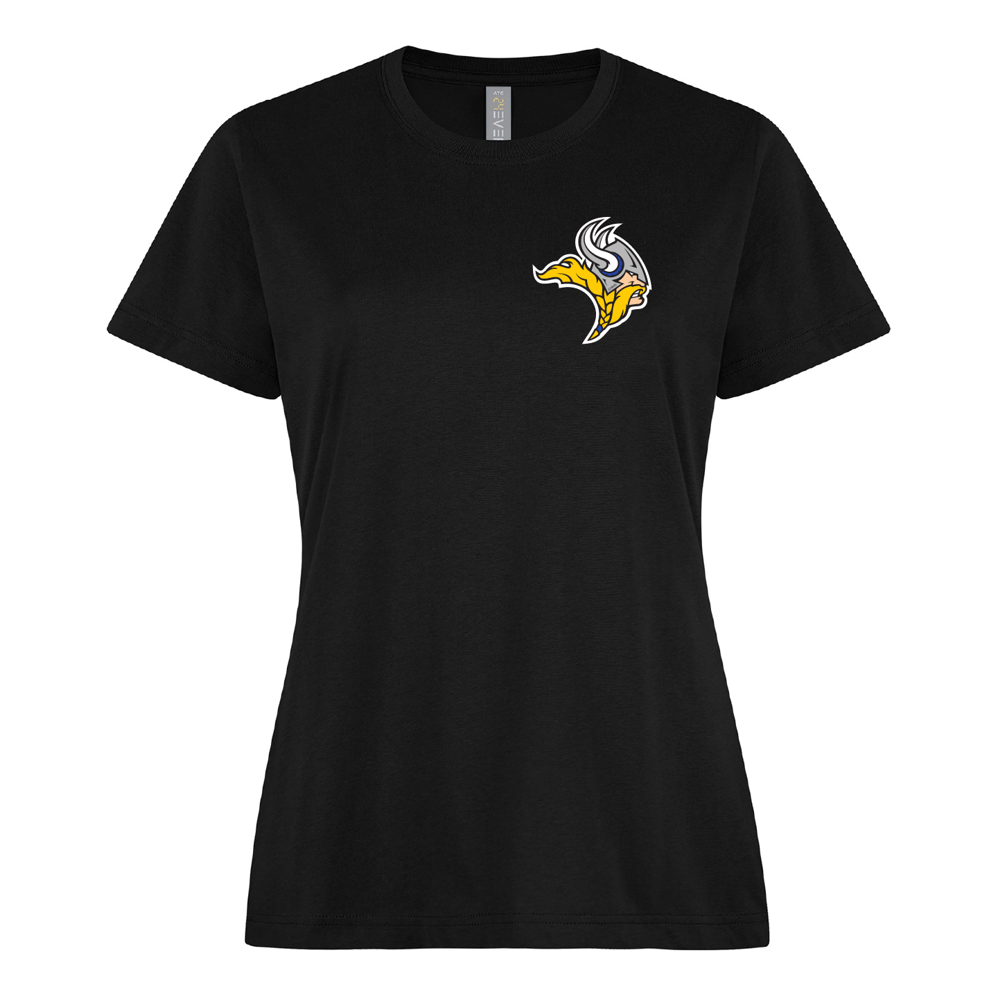 CHHS Jr. Vikings Football LADIES Ringspun T-Shirt (CHJRFT002-24EVERL)