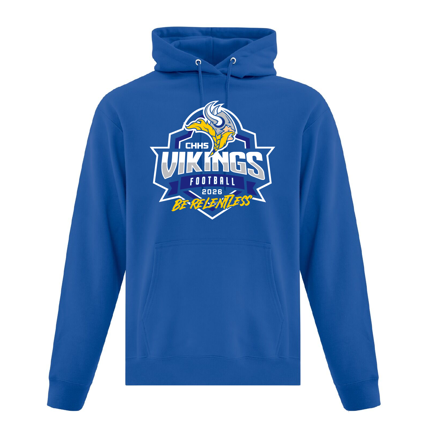 CHHS Jr. Vikings Football Unisex Pullover Hoodie (CHJRFT001-F2500)