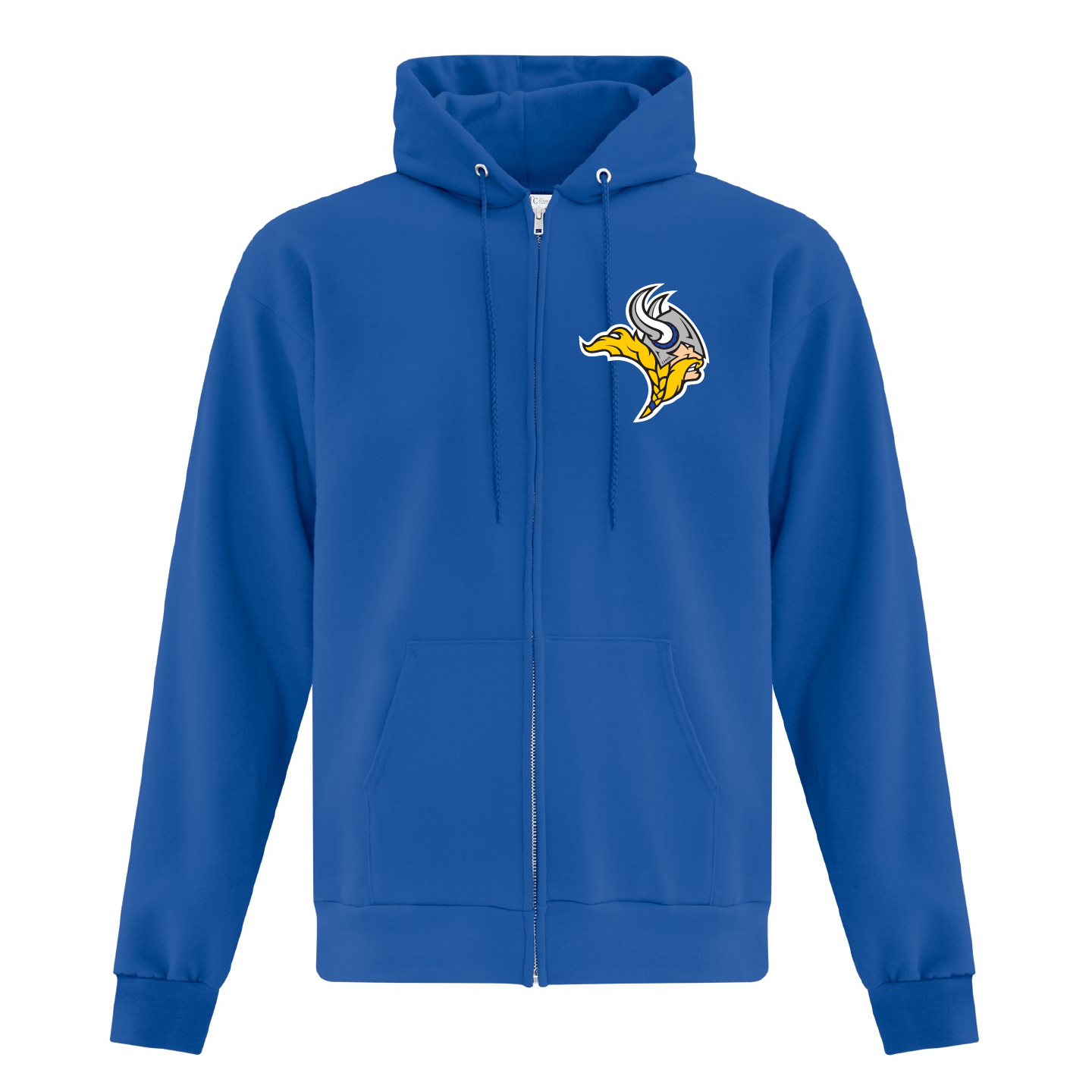 CHHS Jr. Vikings Football Unisex Zip-Up Hoodie (CHJRFT002-F2600)