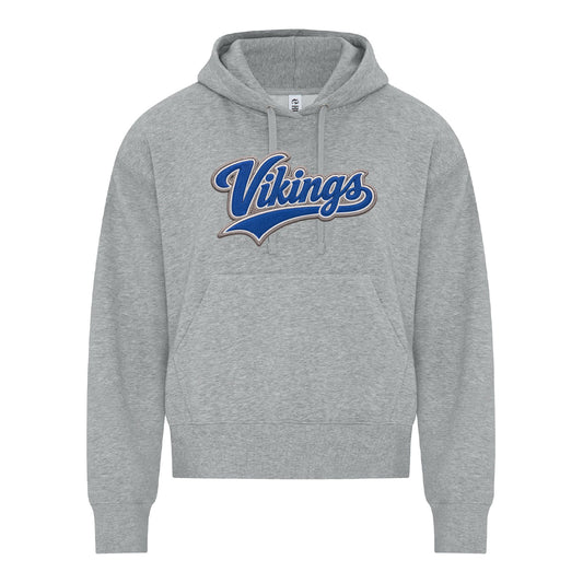CHHS Staff Vikings LADIES Cropped Hoodie (CHSTFT002-KOI2250L)