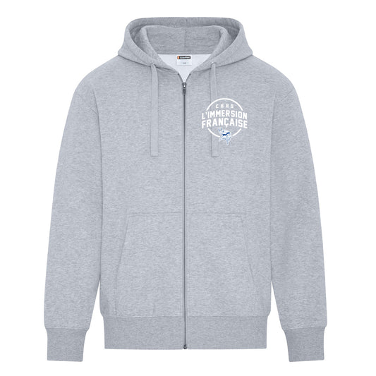 CHHS Staff L'immersion Française Unisex Heavyweight Zip Hoodie (CHSTFT006-WERK422)