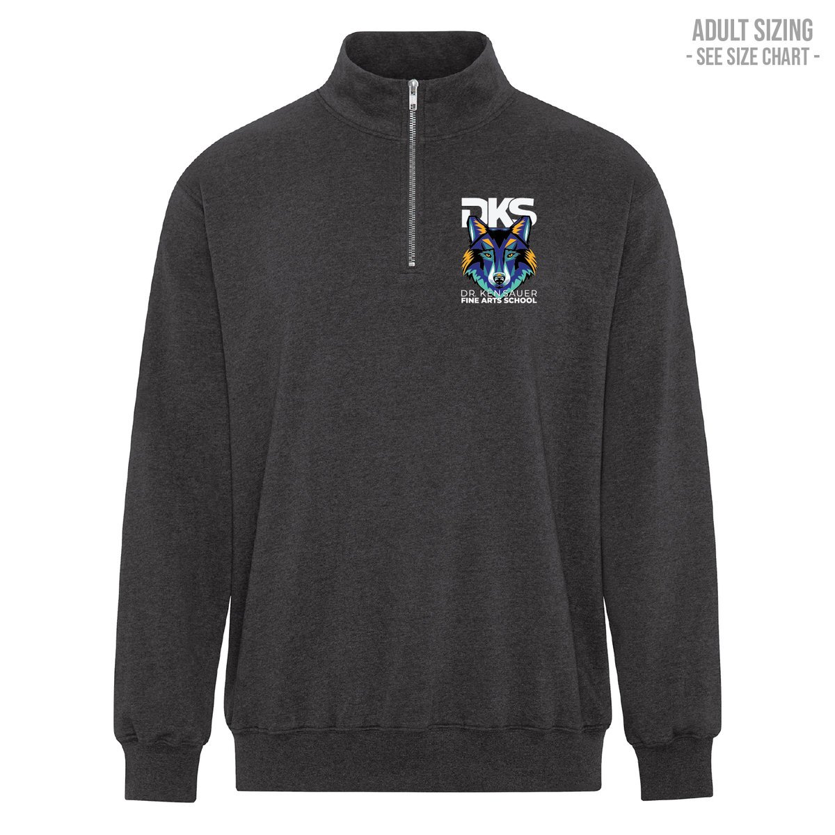 Dr. Ken Sauer 1/4 Zip Unisex Sweatshirt (DKST009-ATCF6700)