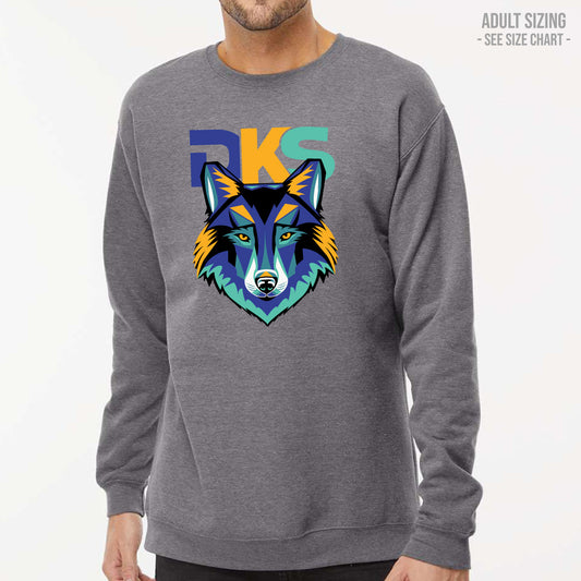 Dr. Ken Sauer Logo ADULT Crewneck Sweatshirt (DKST006-3340)