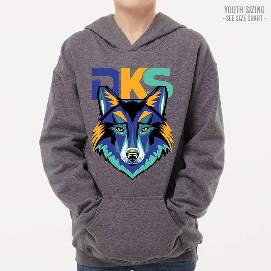 Dr. Ken Sauer Logo YOUTH Pullover Hoodie (DKST006-3322)