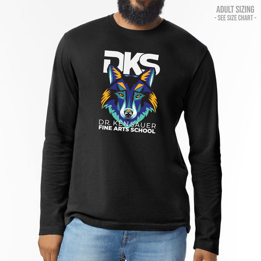 Dr. Ken Sauer Fine Arts ADULT Longsleeve T-Shirt (DKST007-ATC2015)