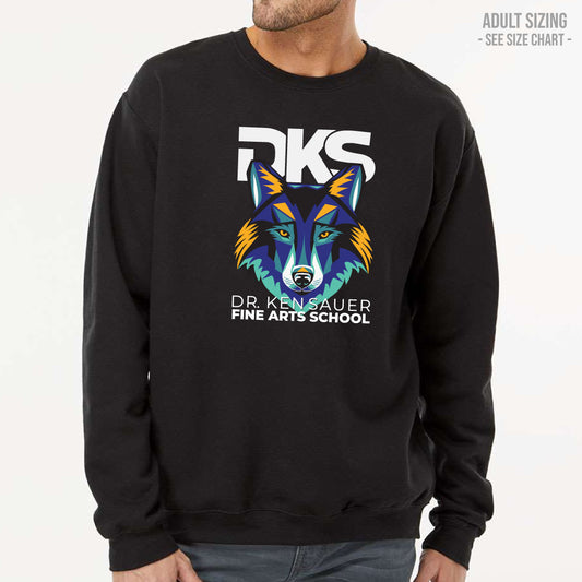Dr. Ken Sauer Fine Arts ADULT Crewneck Sweatshirt (DKST007-3340)