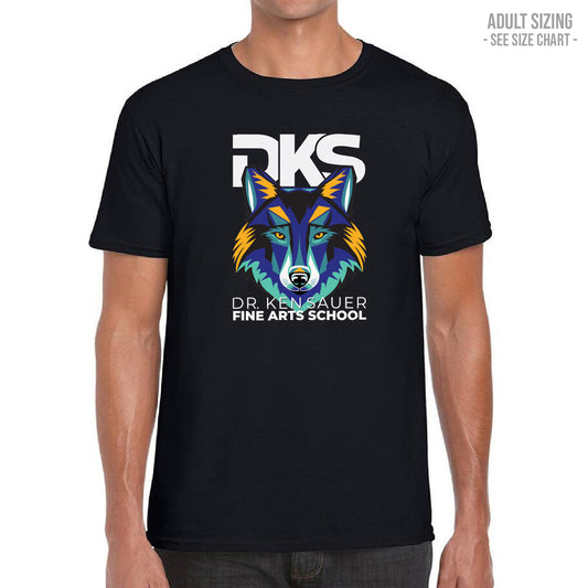 Dr. Ken Sauer Fine Arts Eurospun ADULT T-Shirt (DKST007-ATC8000)