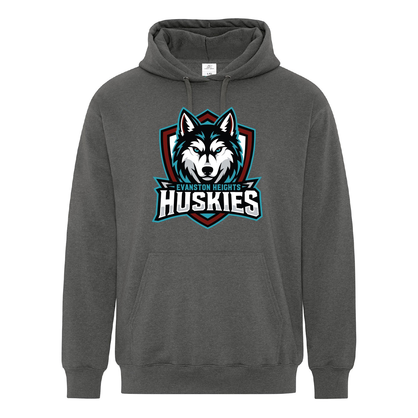 Evanston Heights Shield Unisex Pullover Hoodie (EHT001-ATCF6500)