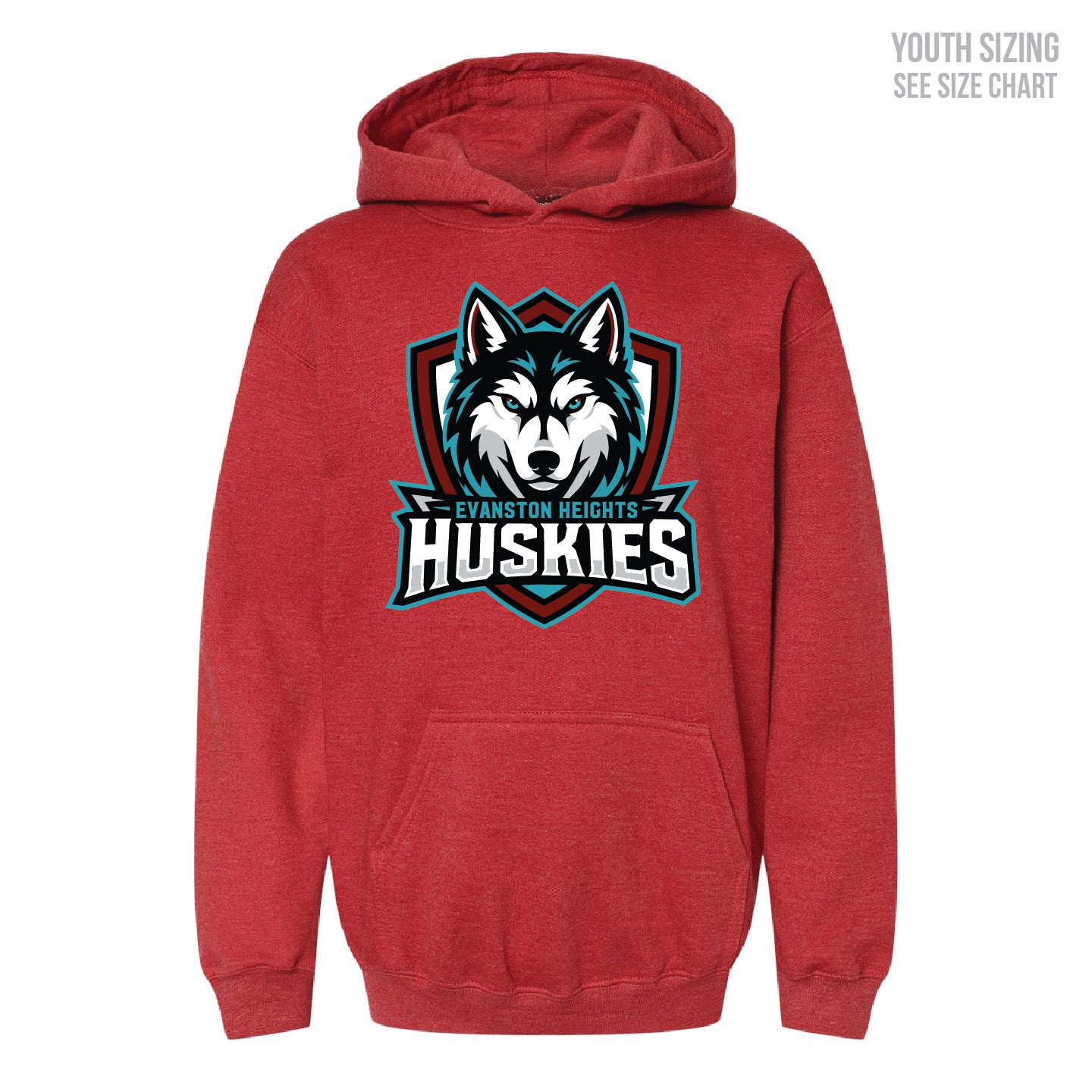 Evanston Heights Shield YOUTH Pullover Hoodie (EFT002-3322)