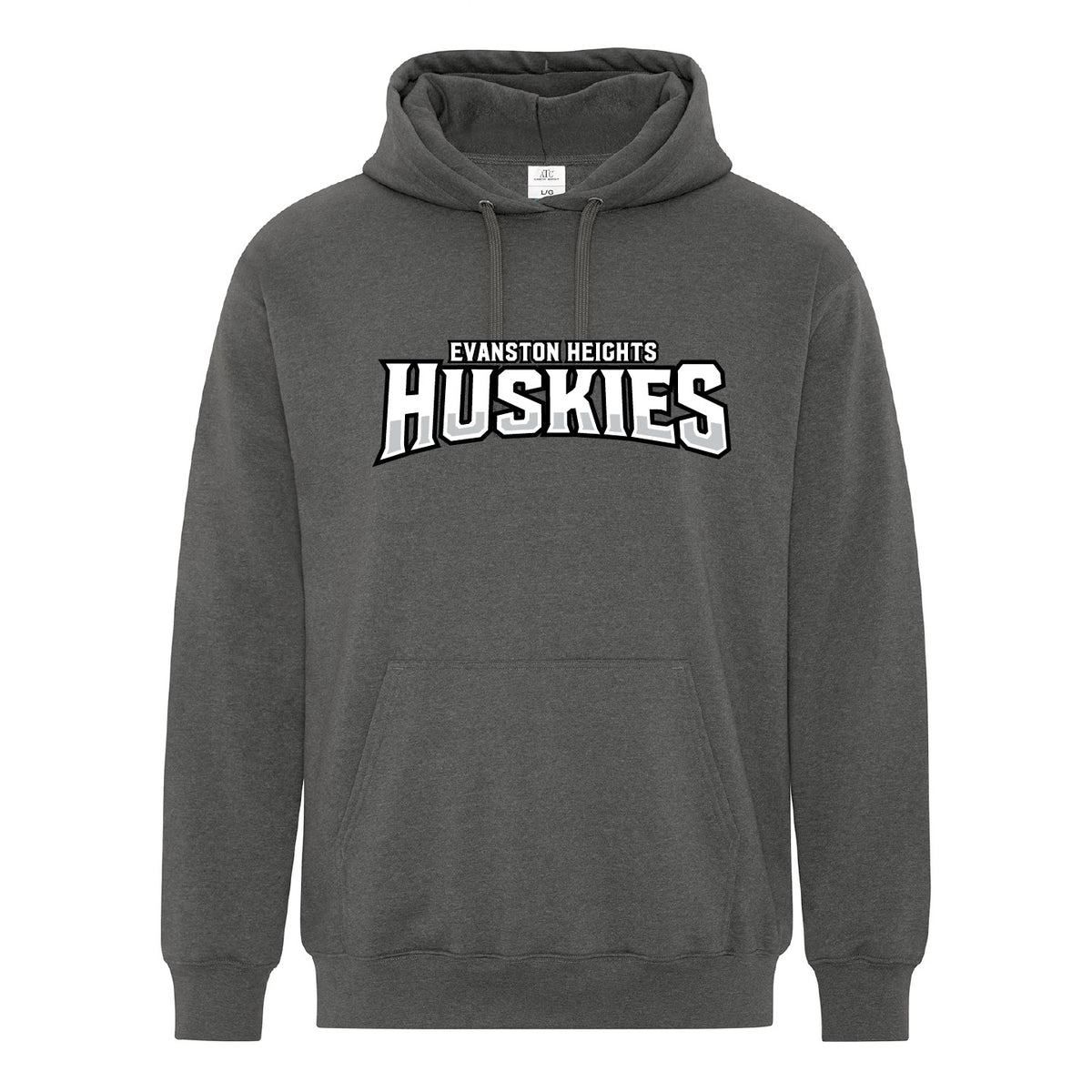 Evanston Heights Logotype Unisex Pullover Hoodie (EHT005-ATCF6500)
