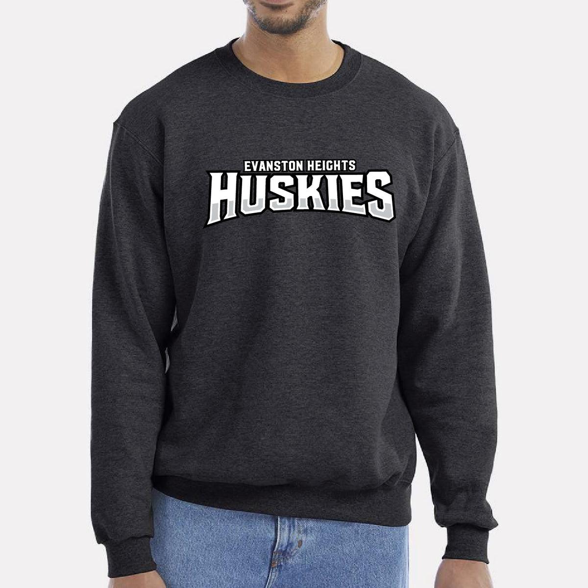 Evanston Heights Logotype Unisex Champion Sweatshirt (EHT005-S600)