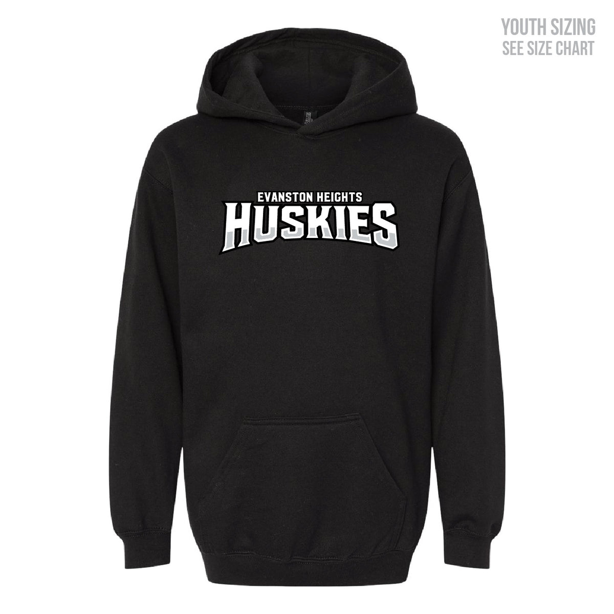 Evanston Heights Logotype YOUTH Pullover Hoodie (EHT006-3322)
