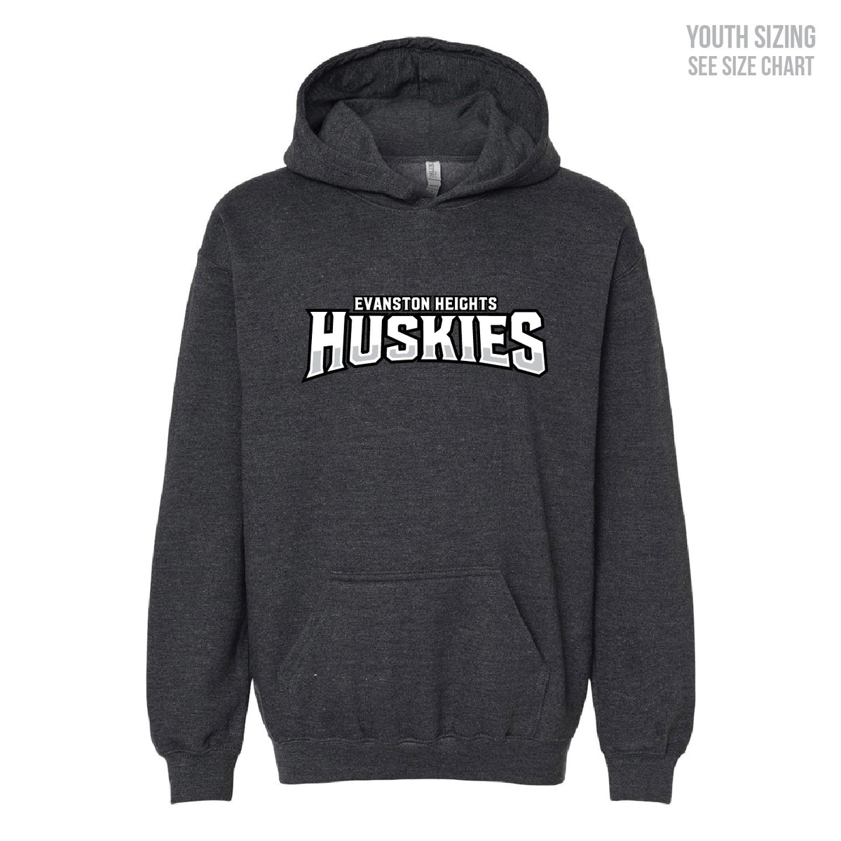 Evanston Heights Logotype YOUTH Pullover Hoodie (EHT006-3322)